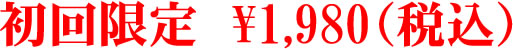 初回限定¥1,980(税込)
